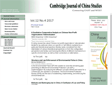 Tablet Screenshot of journal.acs-cam.org.uk